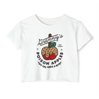 Granny's Poison Apples Women's Festival Crop Top