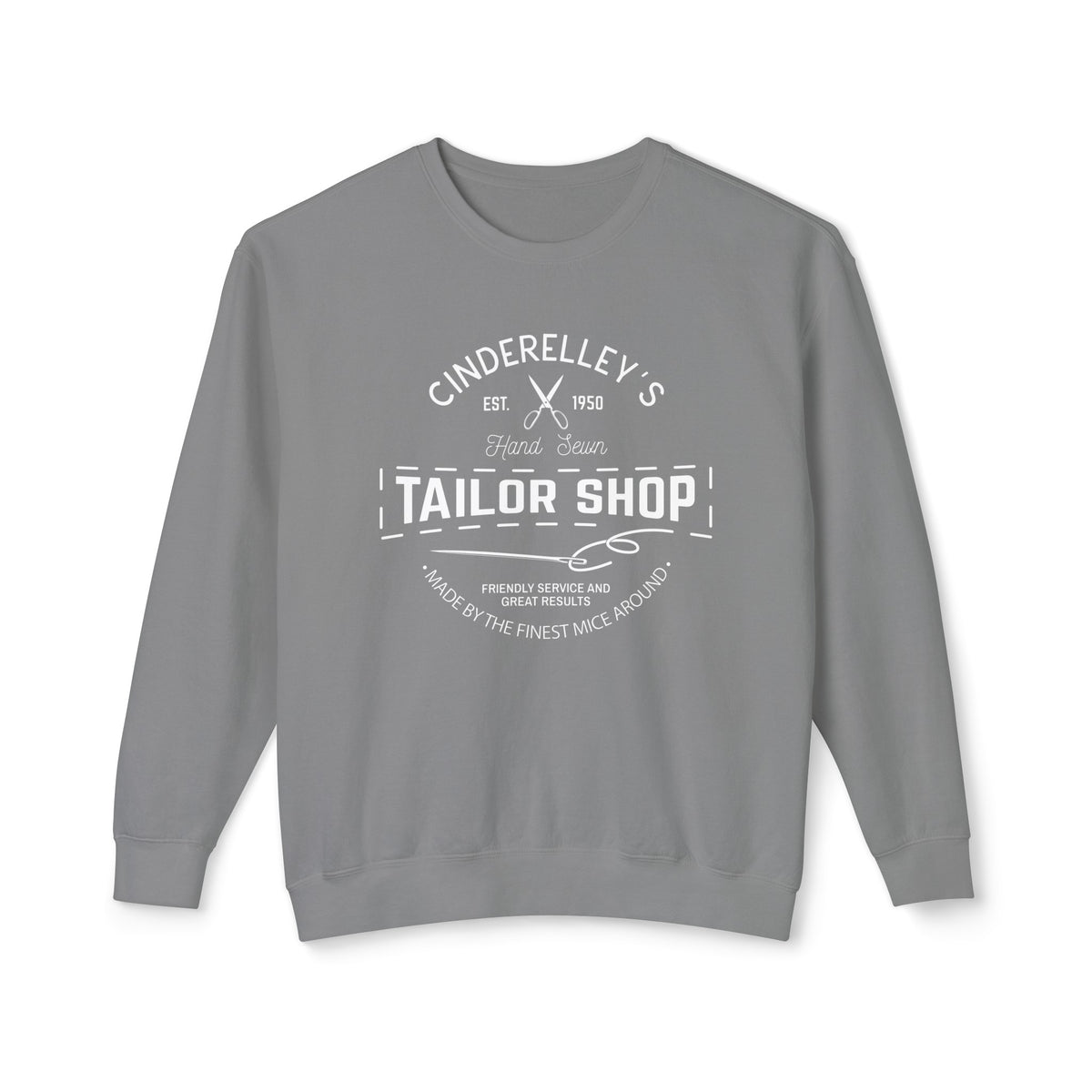 Cinderelley's Tailor Shop Unisex Lightweight Comfort Colors Crewneck Sweatshirt