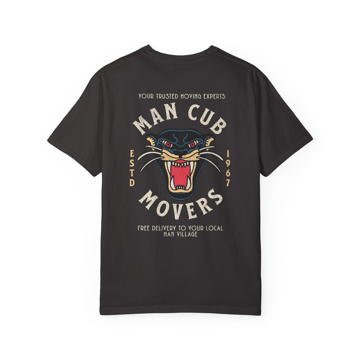 Man Cub Movers Comfort Colors Unisex Garment-Dyed T-shirt