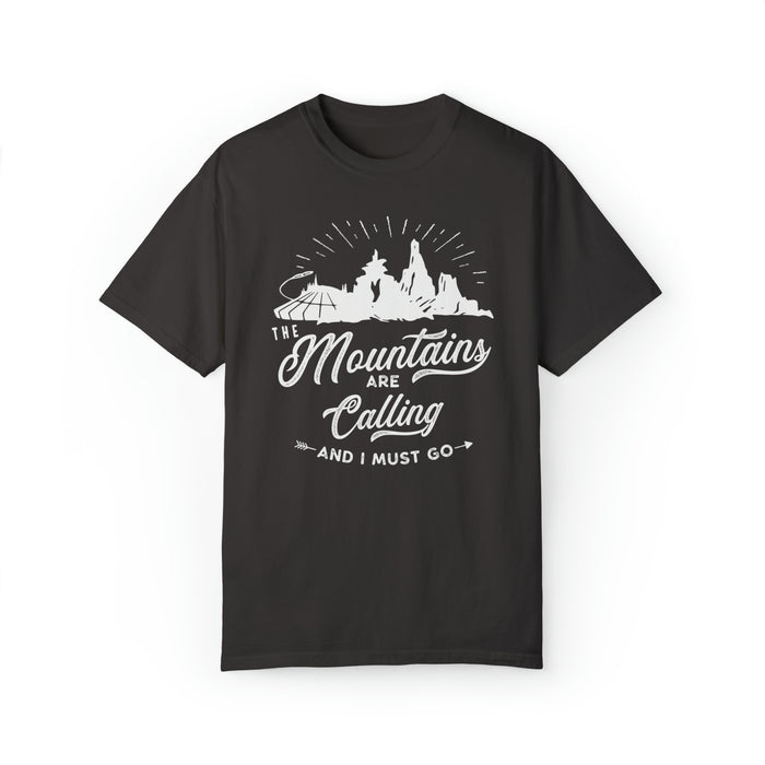 The Mountains Are Calling Comfort Colors Unisex Garment-Dyed T-shirt