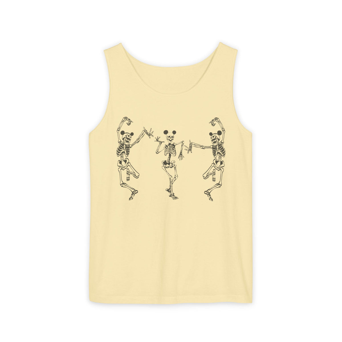 Dancing Skeletons Unisex Comfort Colors Garment-Dyed Tank Top