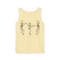 Dancing Skeletons Unisex Comfort Colors Garment-Dyed Tank Top