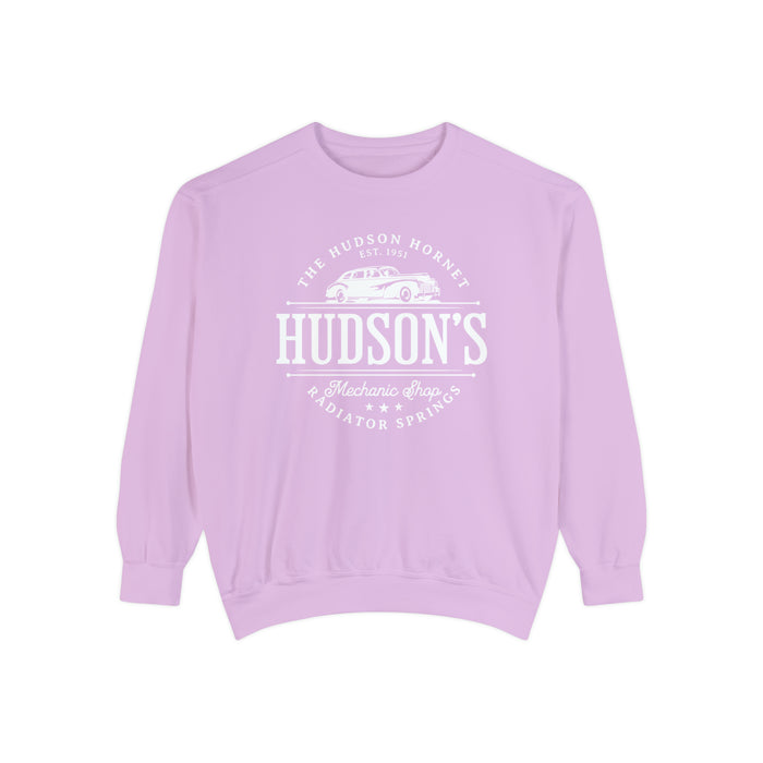 Hudson's Mechanic Shop Comfort Colors Unisex Garment-Dyed Sweatshirt