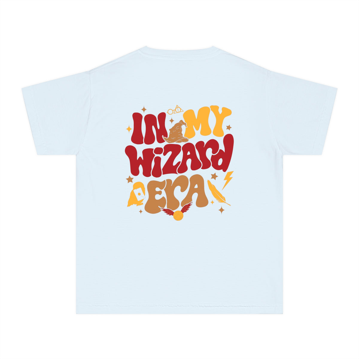In My Wizard Era Comfort Colors Youth Midweight Tee