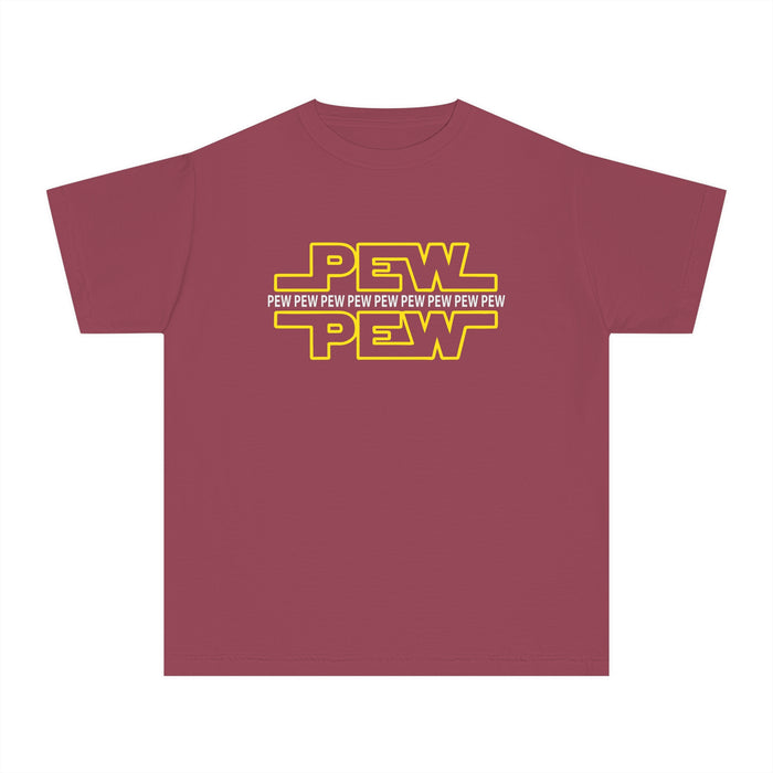 PEW PEW PEW Comfort Colors Youth Midweight Tee