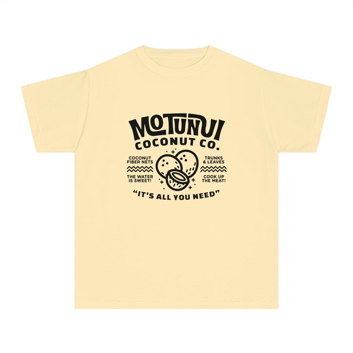 Motunui Coconut Company Comfort Colors Youth Midweight Tee