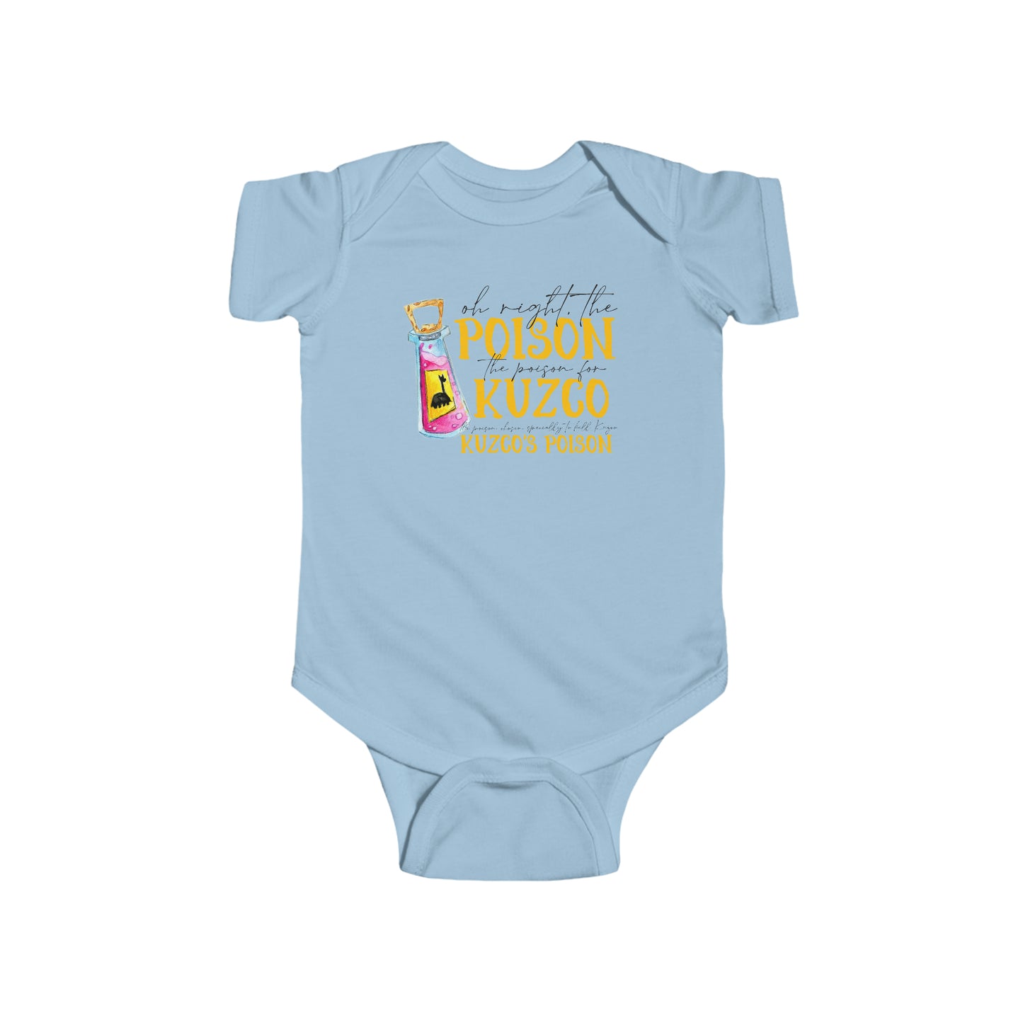Oh Right The Poison Rabbit Skins Infant Fine Jersey Bodysuit