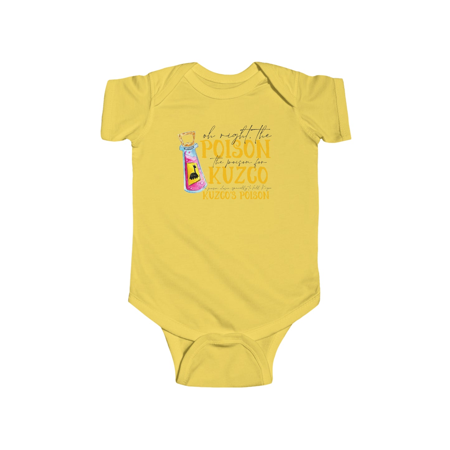 Oh Right The Poison Rabbit Skins Infant Fine Jersey Bodysuit