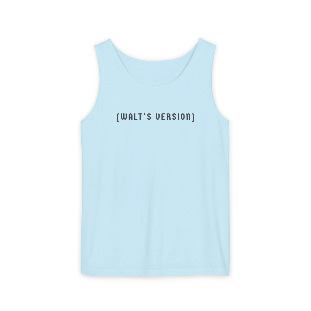 Walt's Version Unisex Comfort Colors Garment-Dyed Tank Top