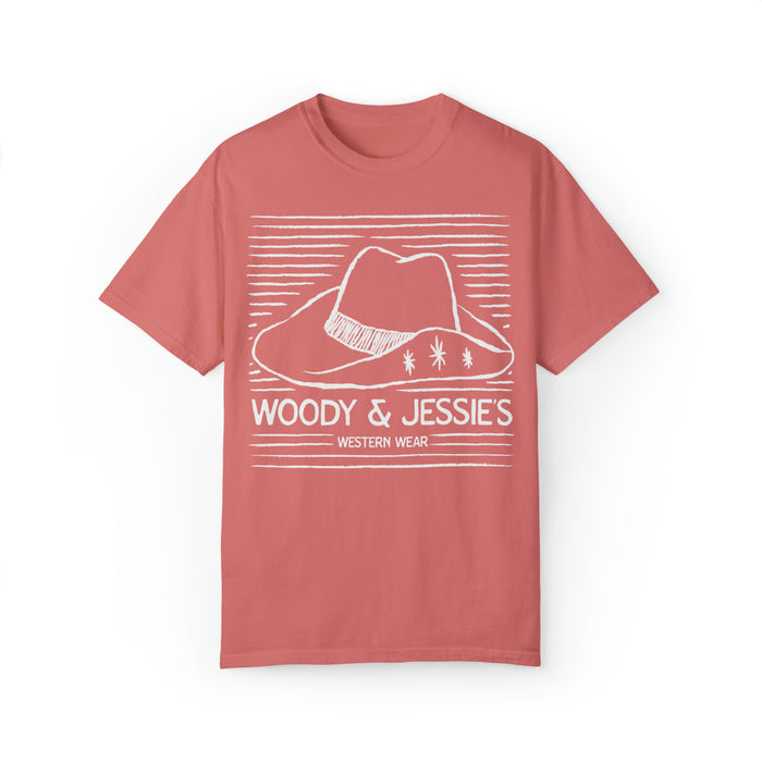 Woody & Jessie's Western Wear Comfort Colors Unisex Garment-Dyed T-shirt