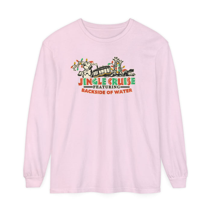 Jingle Cruise Comfort Colors Unisex Garment-dyed Long Sleeve T-Shirt