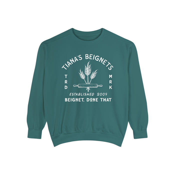 Tiana's Beignets Comfort Colors Unisex Garment-Dyed Sweatshirt