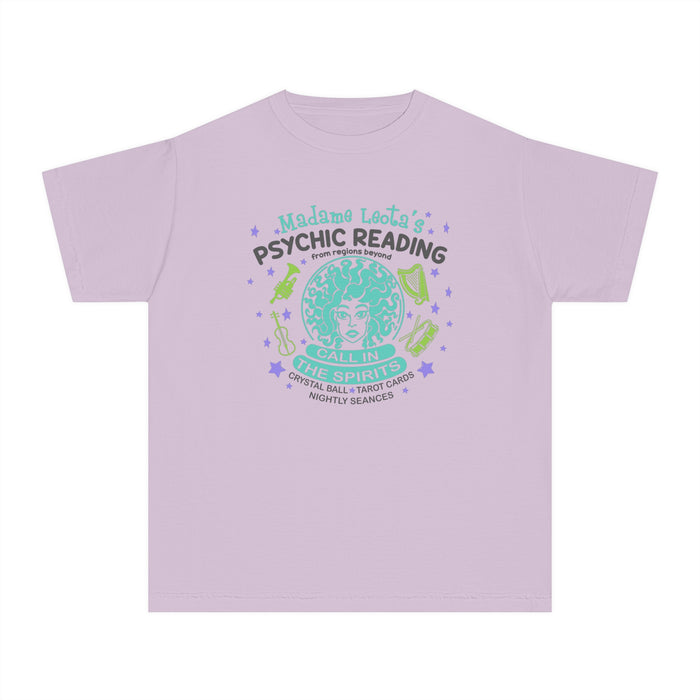 Madame Leota’s Psychic Readings Comfort Colors Youth Midweight Tee