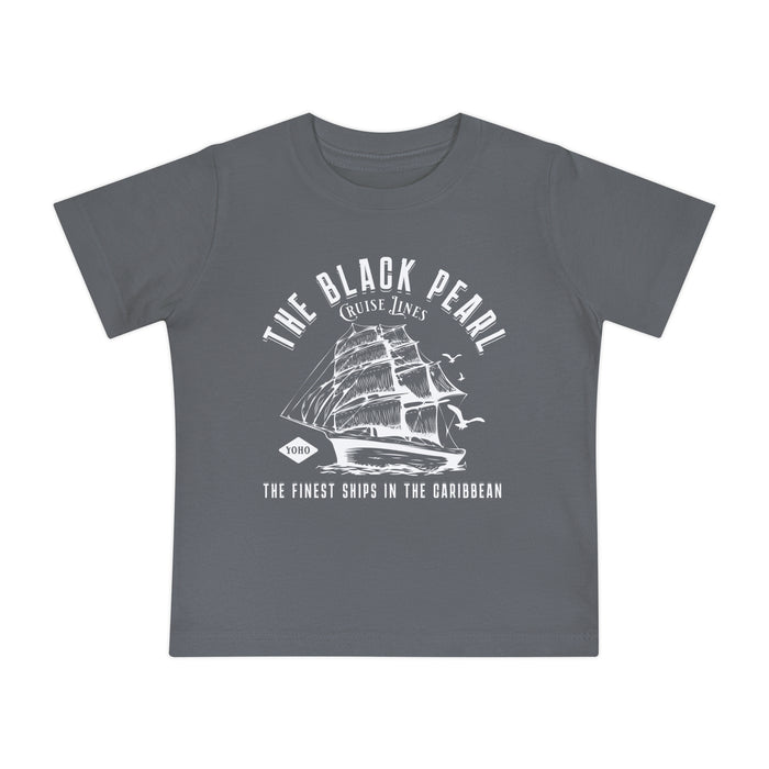 Black Pearl Cruise Lines Bella Canvas Baby Short Sleeve T-Shirt