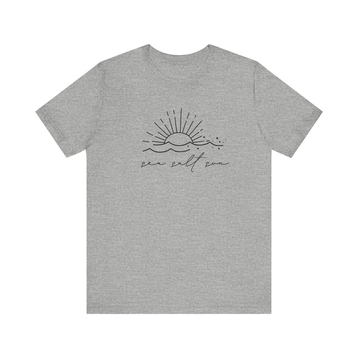 Sea Salt Sun Bella Canvas Unisex Jersey Short Sleeve Tee