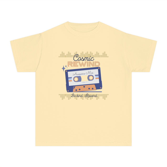 Cosmic Rewind Comfort Colors Youth Midweight Tee