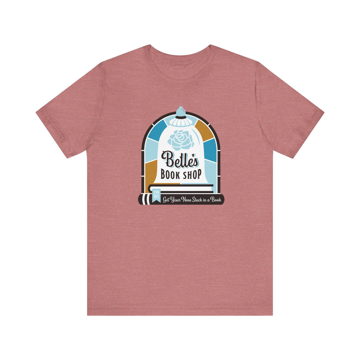 Belle's Book Shop Bella Canvas Unisex Jersey Short Sleeve Tee