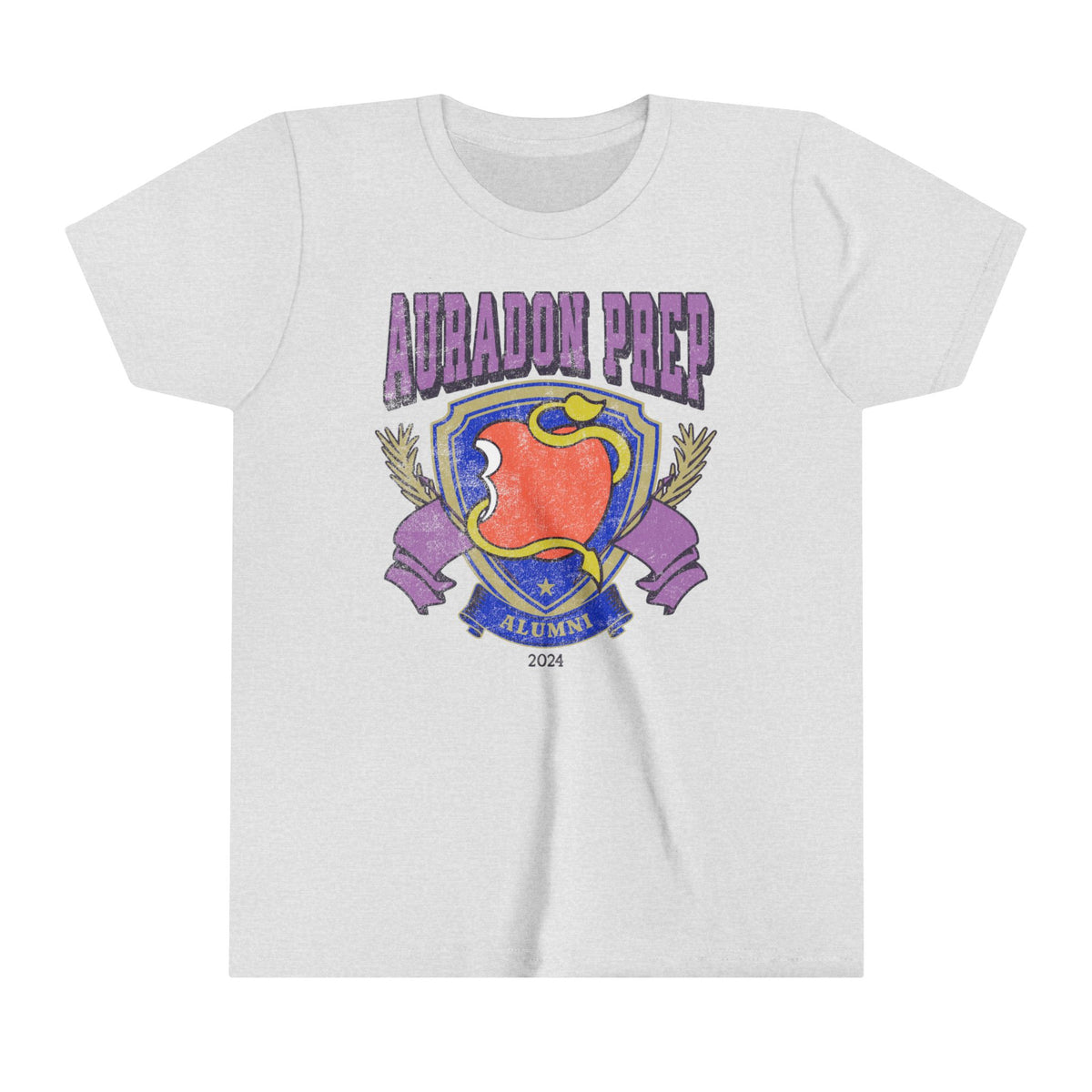 Auradon Prep Alumni Bella Canvas Youth Short Sleeve Tee