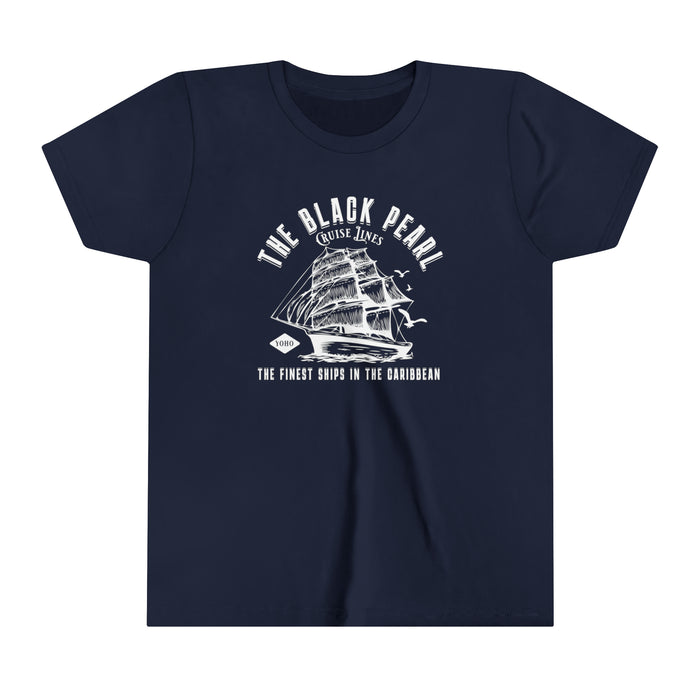 Black Pearl Cruise Lines Bella Canvas Youth Short Sleeve Tee