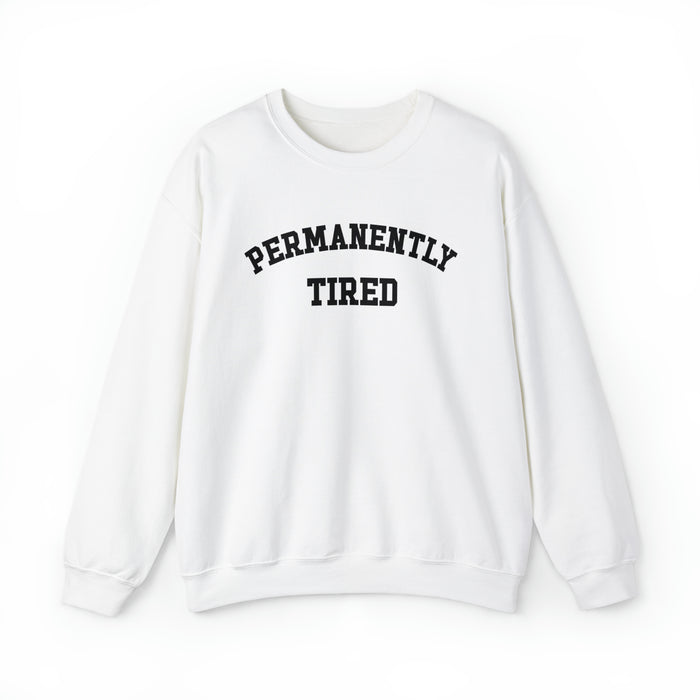 Permanently Tired Gildan Unisex Heavy Blend™ Crewneck Sweatshirt