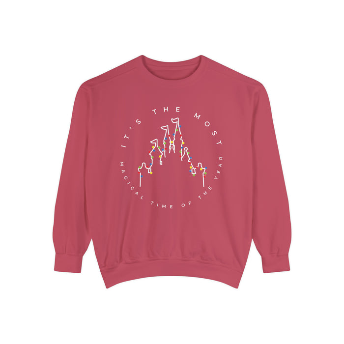 Most Magical Time Of The Year Comfort Colors Unisex Garment-Dyed Sweatshirt