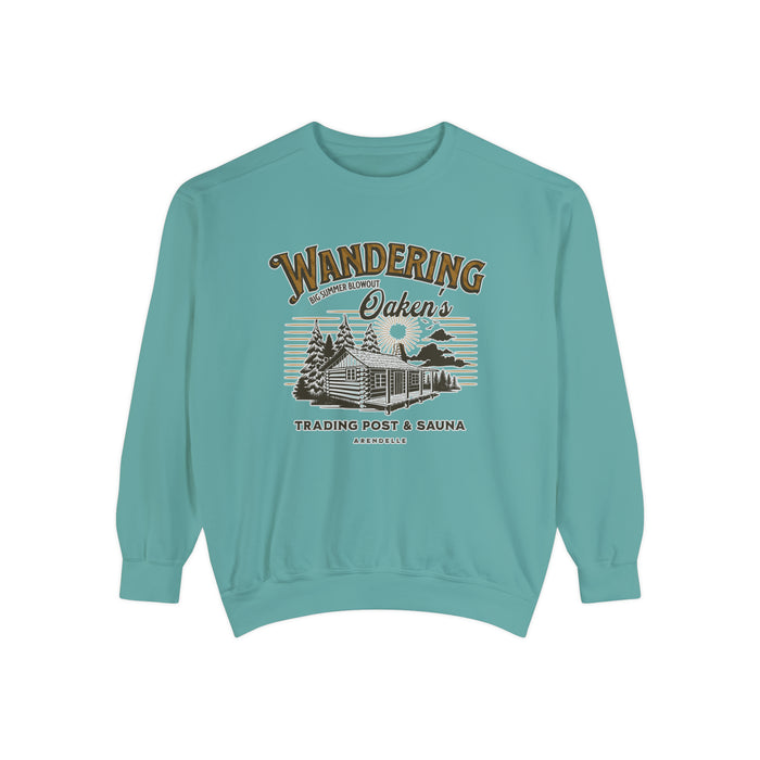 Wandering Oaken’s Trading Post Comfort Colors Unisex Garment-Dyed Sweatshirt