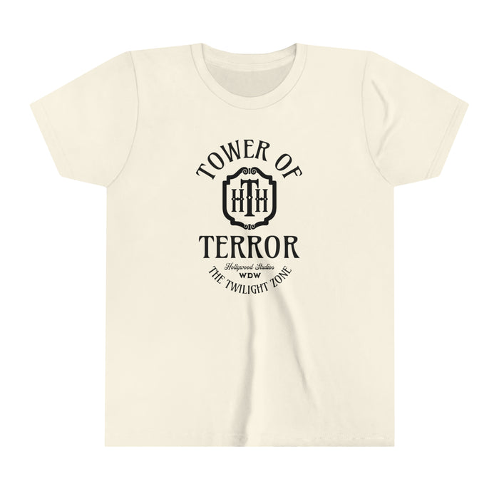 Tower Of Terror Bella Canvas Youth Short Sleeve Tee