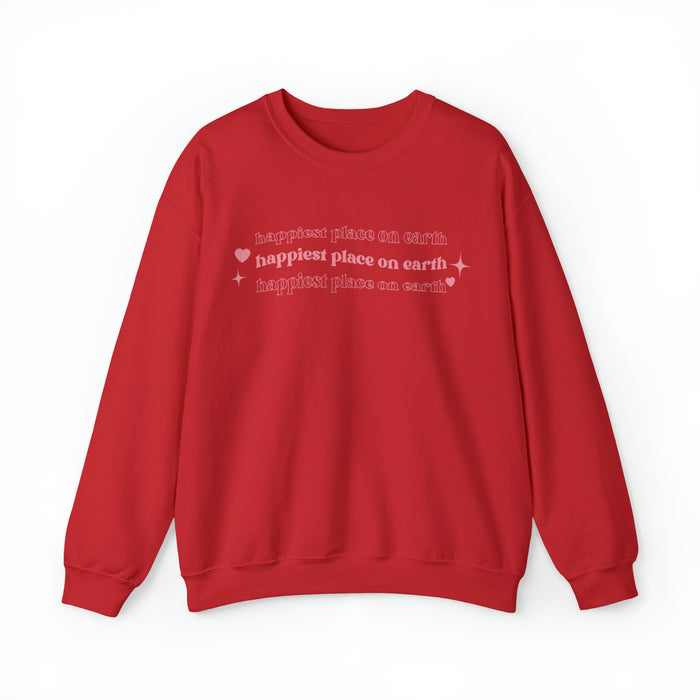 Happiest Place On Earth Gildan Unisex Heavy Blend™ Crewneck Sweatshirt