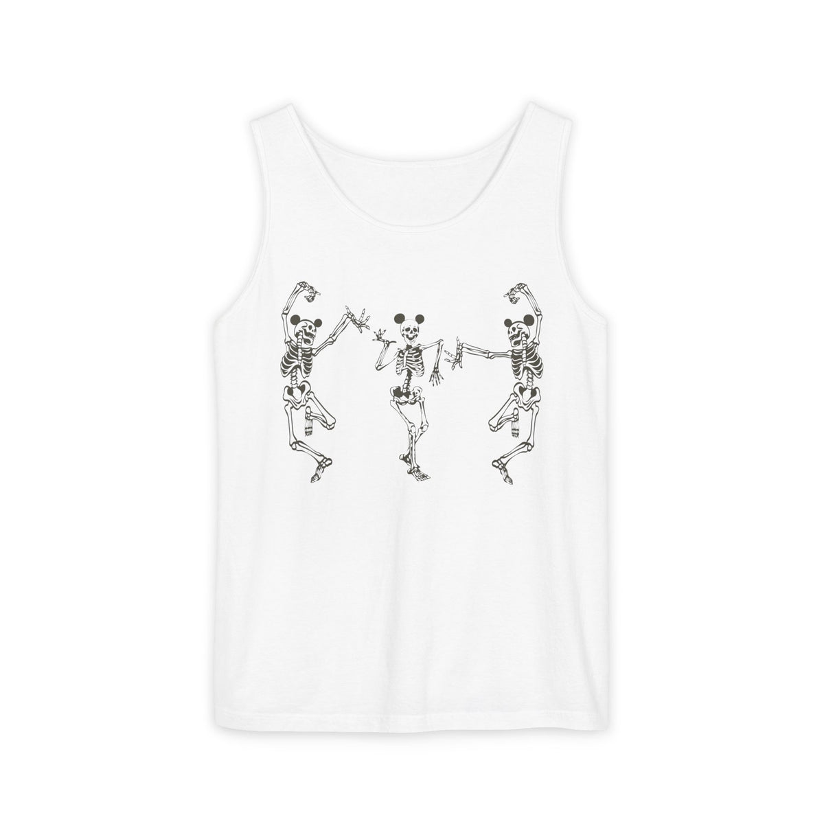 Dancing Skeletons Unisex Comfort Colors Garment-Dyed Tank Top