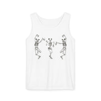 Dancing Skeletons Unisex Comfort Colors Garment-Dyed Tank Top