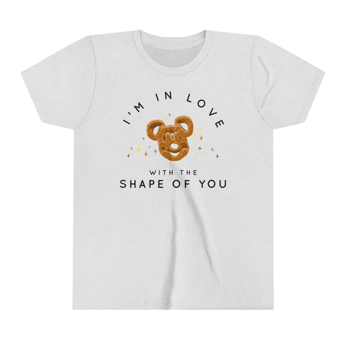 I'm in Love with the Shape of You Bella Canvas Youth Short Sleeve Tee