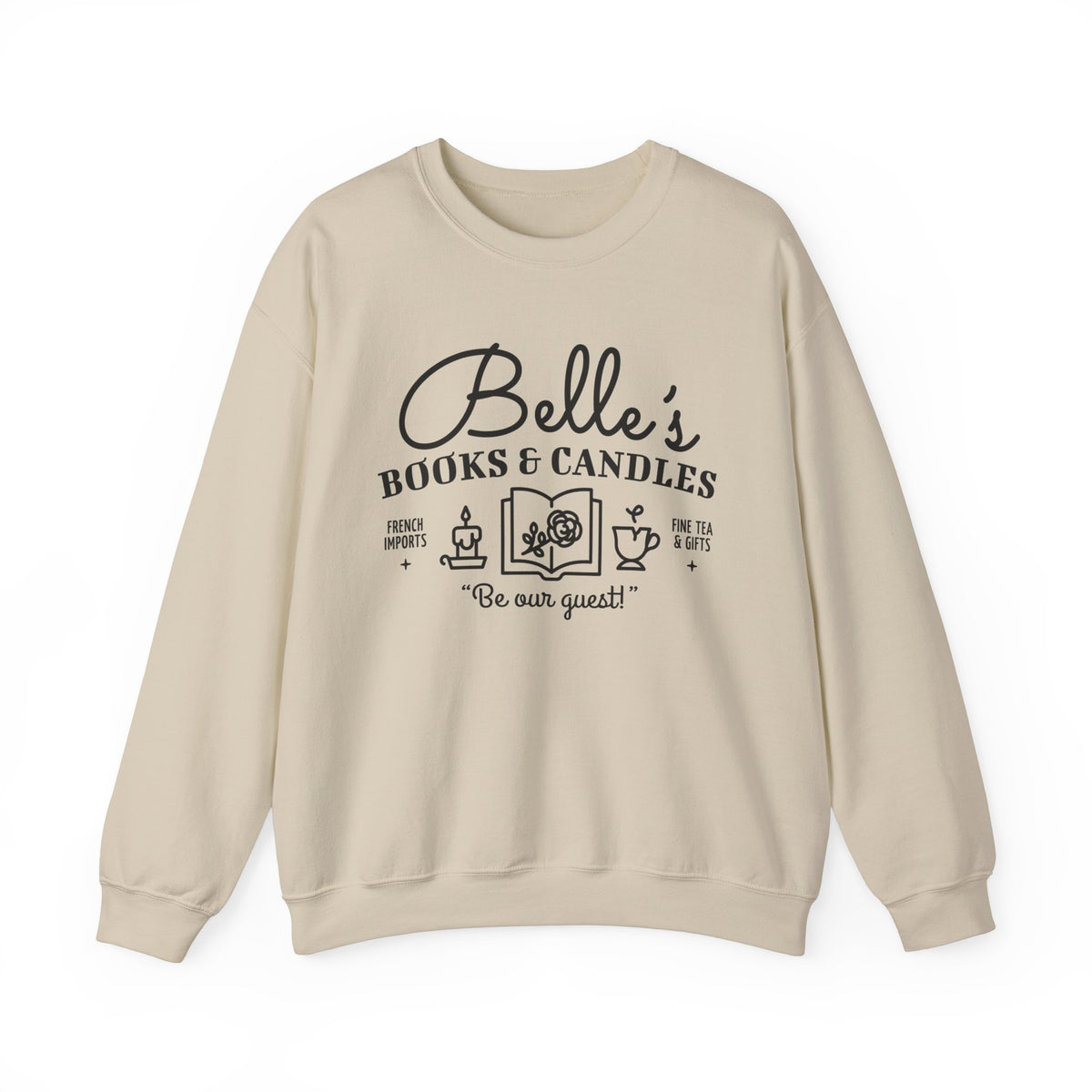Belle's Books & Candles Gildan Unisex Heavy Blend™ Crewneck Sweatshirt