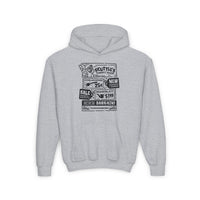 Scuttle's Thrift Shop Gildan Youth Heavy Blend Hooded Sweatshirt