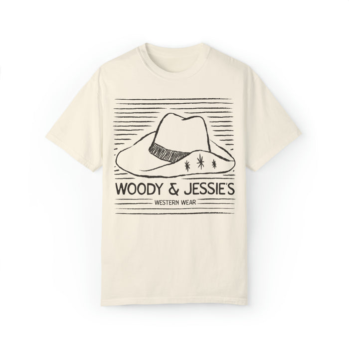 Woody & Jessie's Western Wear Comfort Colors Unisex Garment-Dyed T-shirt