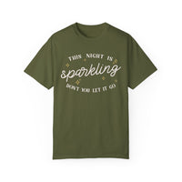 The Night Is Sparkling Comfort Colors Unisex Garment-Dyed T-shirt