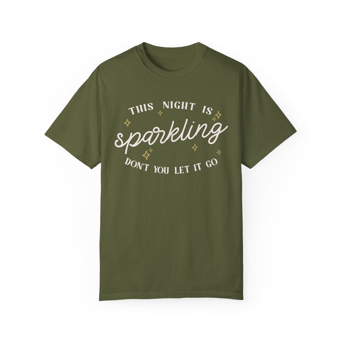 The Night Is Sparkling Comfort Colors Unisex Garment-Dyed T-shirt