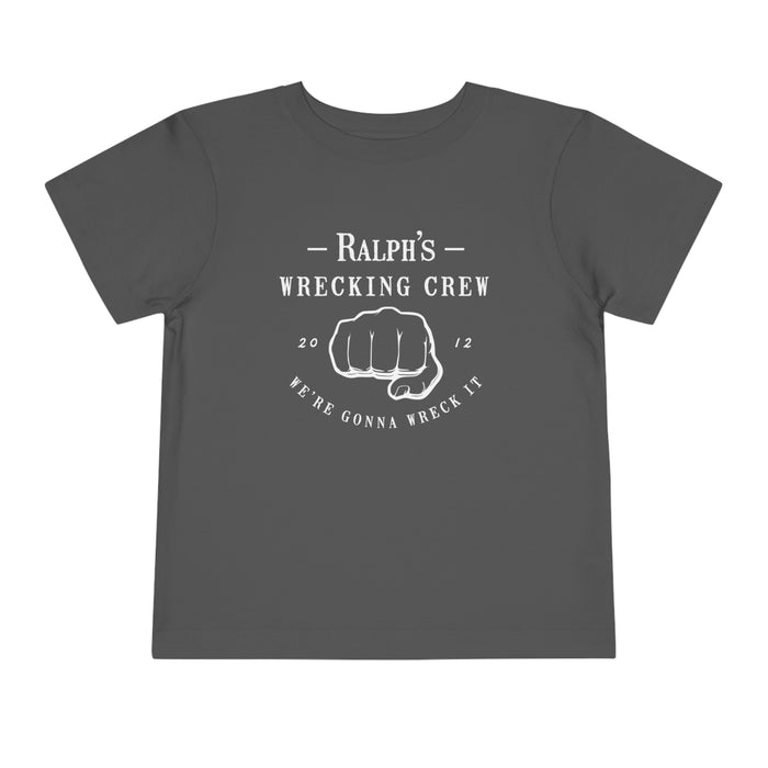 Ralph’s Wrecking Crew Bella Canvas Toddler Short Sleeve Tee