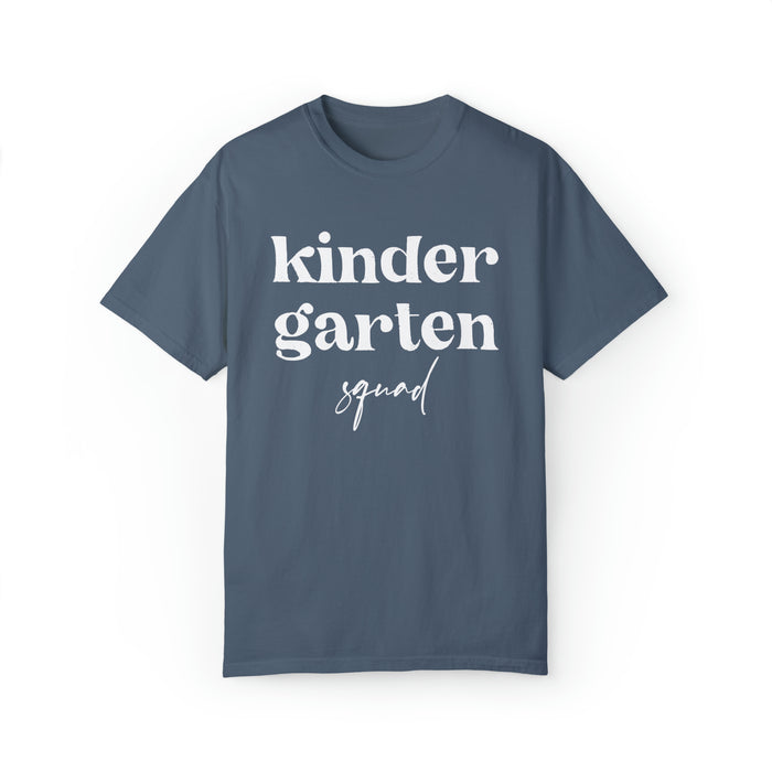 Kindergarten Squad Comfort Colors Unisex Garment-Dyed T-shirt