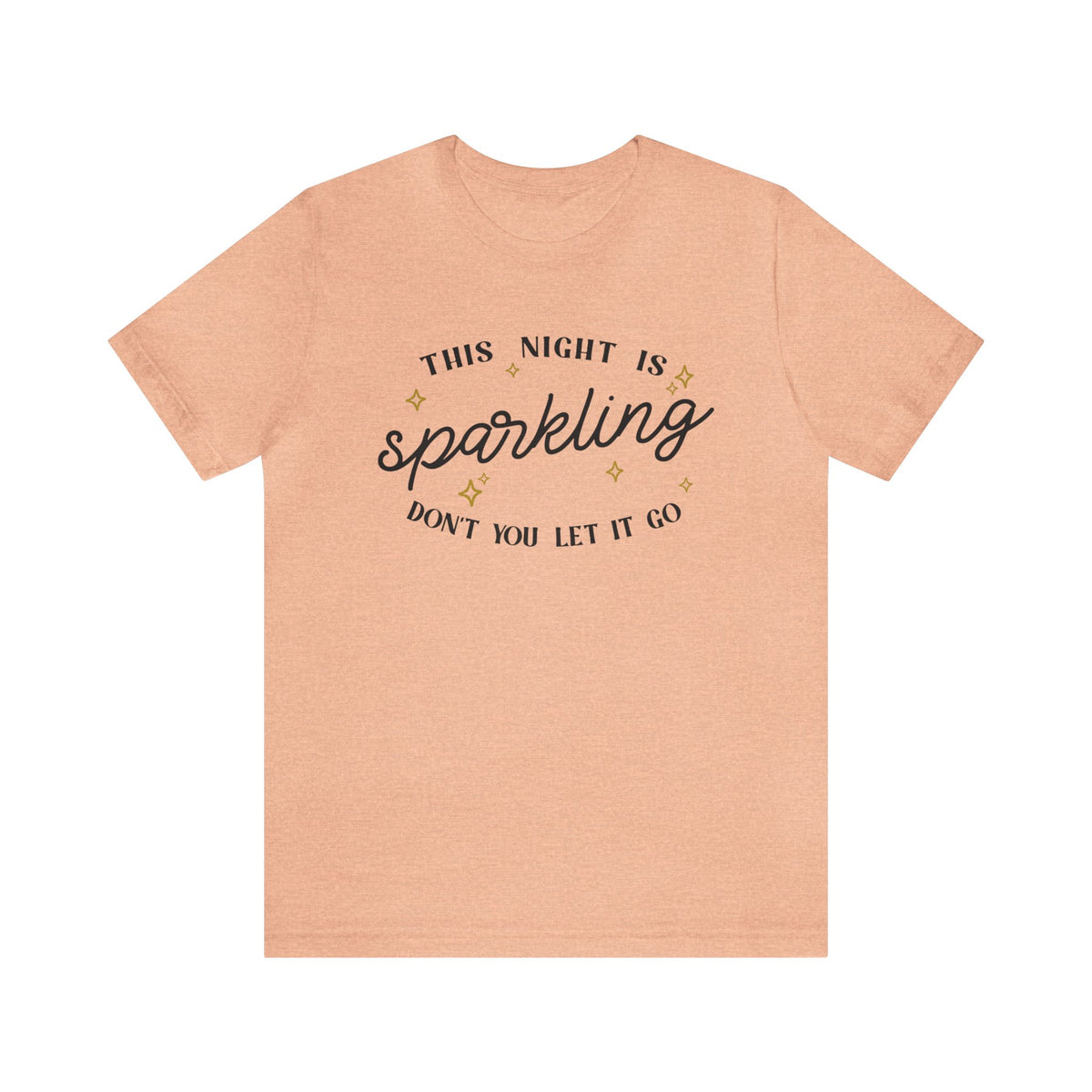 The Night Is Sparkling Bella Canvas Unisex Jersey Short Sleeve Tee