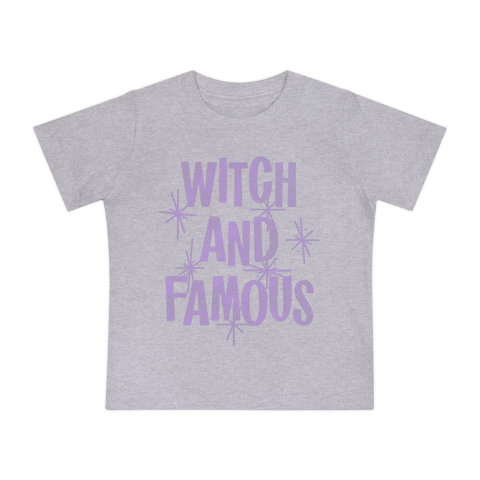 Witch and Famous Bella Canvas Baby Short Sleeve T-Shirt