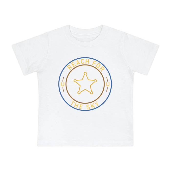 Reach For The Sky Bella Canvas Baby Short Sleeve T-Shirt