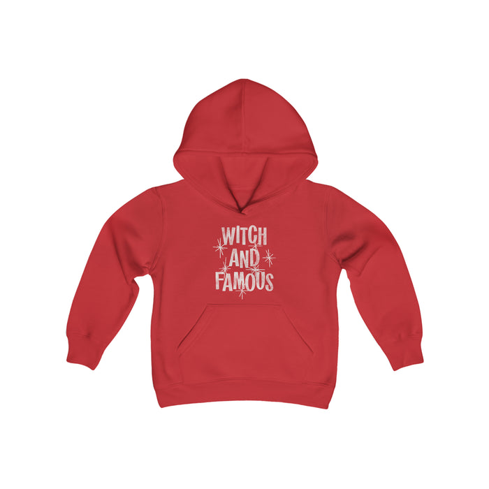 Witch and Famous Gildan Youth Heavy Blend Hooded Sweatshirt