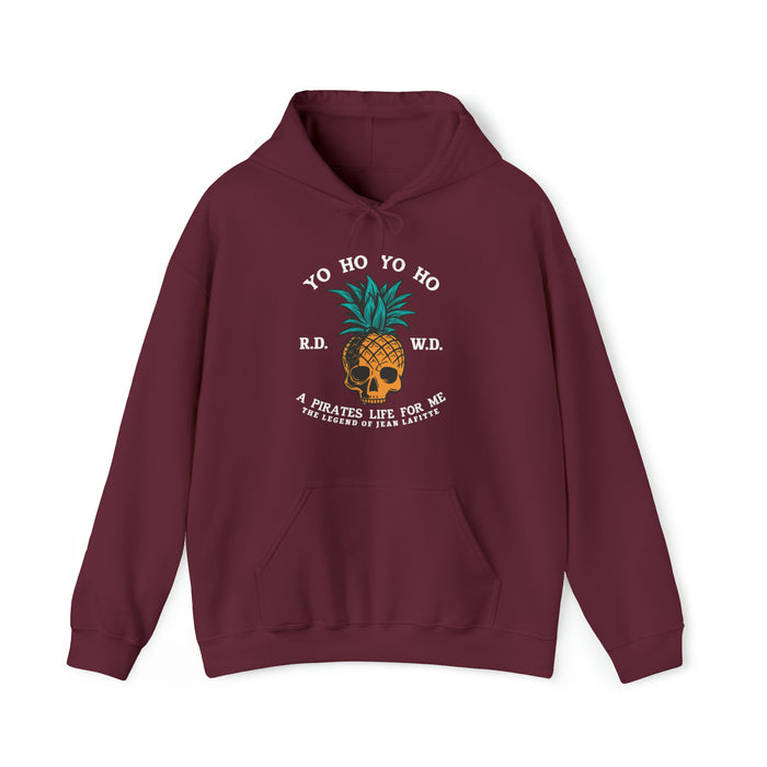 Yo Ho A Pirates Life For Me Gildan Unisex Heavy Blend™ Hooded Sweatshirt