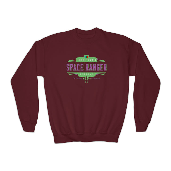 Lightyear's Space Ranger Academy Gildan Youth Crewneck Sweatshirt