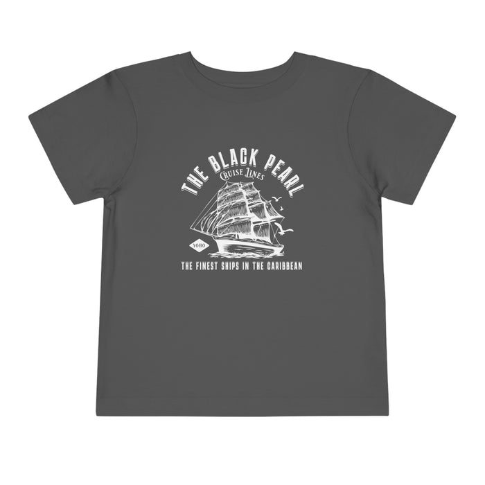 Black Pearl Cruise Lines Bella Canvas Toddler Short Sleeve Tee