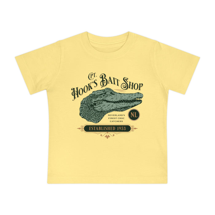 Captain Hook’s Bait Shop Bella Canvas Baby Short Sleeve T-Shirt