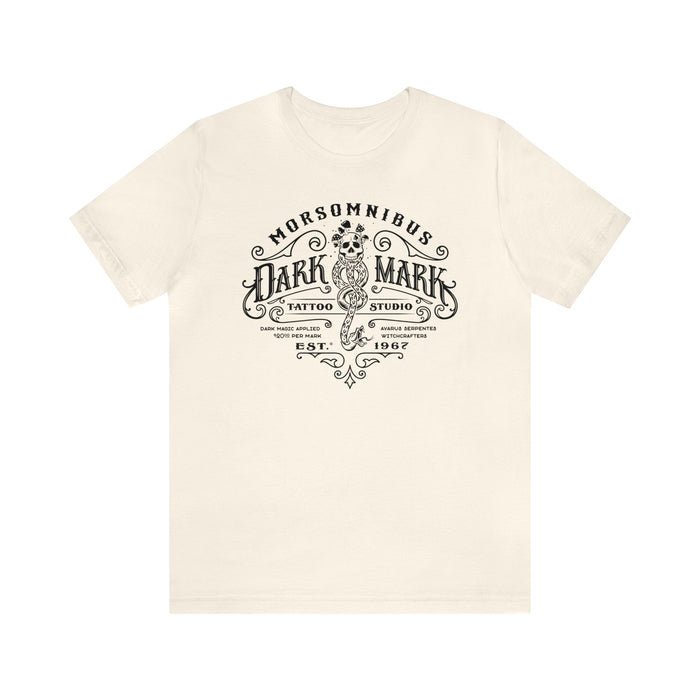 Dark Mark Tattoo Studio Bella Canvas Unisex Jersey Short Sleeve Tee