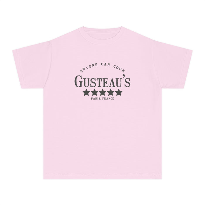 Gusteau’s Anyone Can Cook Comfort Colors Youth Midweight Tee