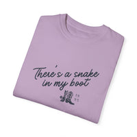 There's A Snake In My Boot Comfort Colors Unisex Garment-Dyed T-shirt