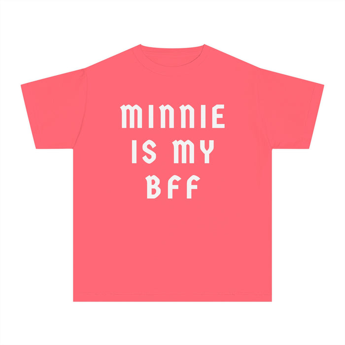 Minnie Is My BFF Comfort Colors Youth Midweight Tee